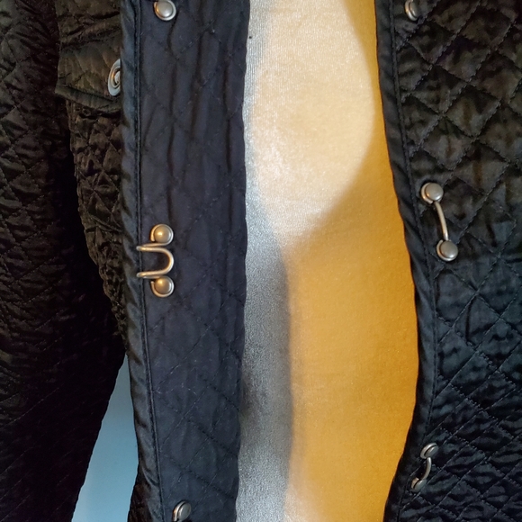 I.E. Relaxed quilted Blazer jacket A62 - Picture 5 of 8